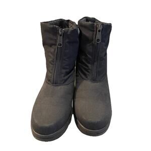 Toe Warmers Jennifer Waterproof Winter Boots Made in Canada Black Women's 6M